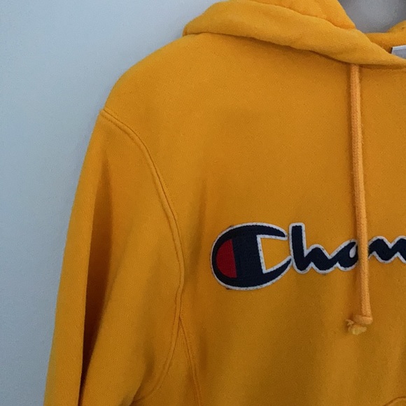 Champion Gold Yellow Hoodie - Picture 3 of 10